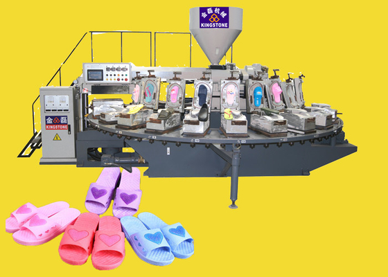 Plastikpantoffel, der Maschine für materielles PVCs 24 Station blasend herstellt
