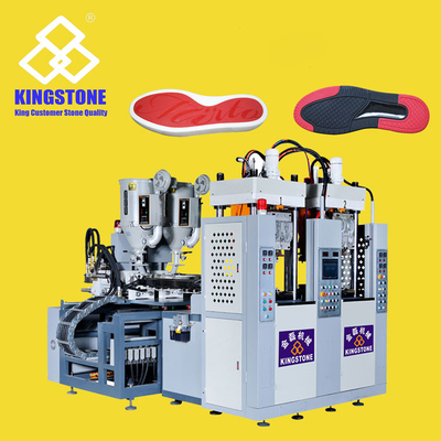 2 / 4 Stations-Einspritzungs-Gummischuh-Sohle, die Maschine für TPU TPR PVC herstellt