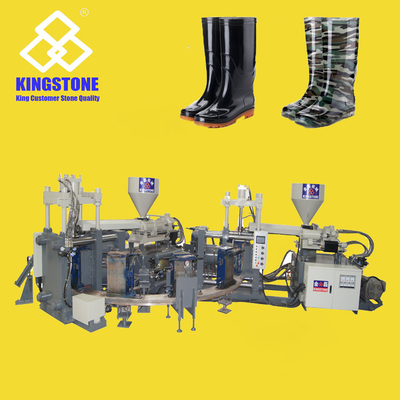 Recyclebare PVCs Gumboots/Station der Schuhmacherei-Maschinen-12 mit automatischem Öffner