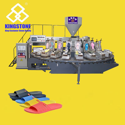 Automatische rotierende Sandalenherstellungsmaschine, 24 Stationen, Luftblasen