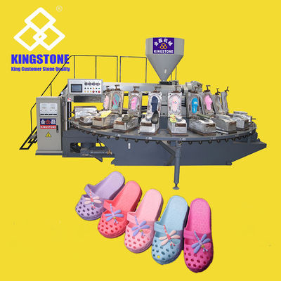 Kunststoff-Slipper-Maschine für die Lufteinblasinjektion von PVC-Material