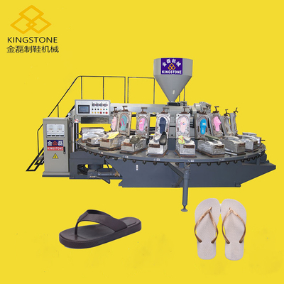 24 Stationen Flip-Schuhsohlenmaschine und Form-Flip-Flop