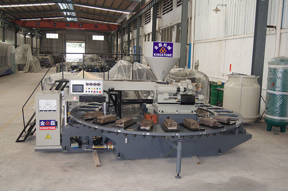 einzige Herstellungsmaschine 12 16 20 Stations-Monofarbe-PVCs für Frauen-Sport-Schuhe