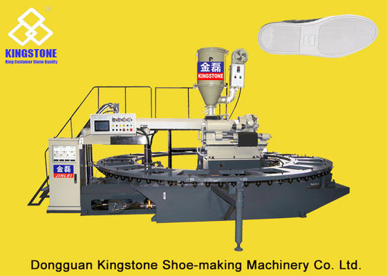 1 Menschen lassen die einzelne Sohle der Farbetpu TPR laufen, die Maschinen 10/12/16/20/24/30 Stationen macht