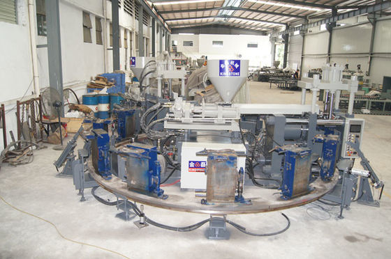 Ein/zwei Farbe-PVC-Stiefel, die Maschine, Plastikregen-Stiefel-Fabrik-Fertigungsstraße herstellen