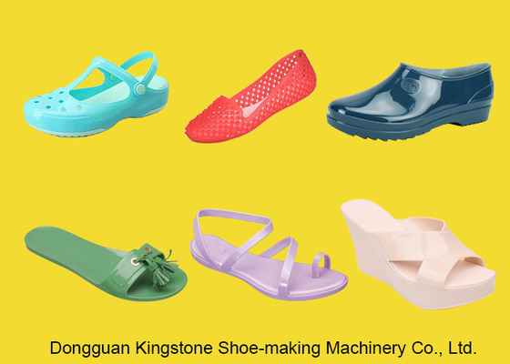 Sandale 150 Paar-/Stunde, die Maschine für PVC Jelly Shoe Full Production Line herstellt