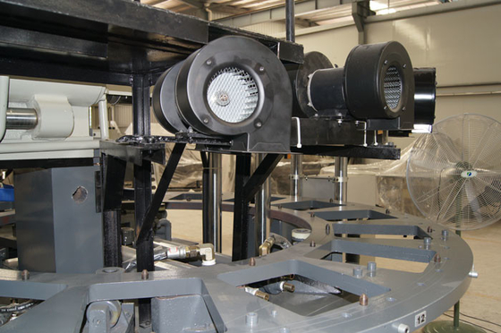 20 Stations-Dreh3 Farbautomatische Plastiksandale-Schuhe, die Maschine herstellen
