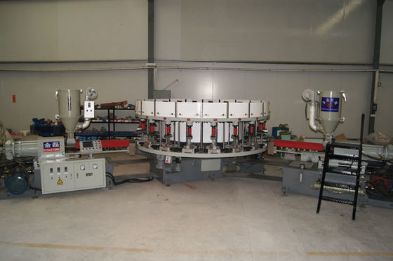 Automatischer Schuh-dauerhafte Maschine, einzige Direkteinspritzungs-Gestaltungsmaschine PVCs