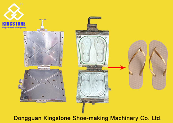 Ein Paar-Flipflop-Form-Bügel und einziger Spritzgussmaschine-Aluminium-Stahl