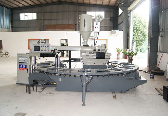 Sohlen-vertikale Plastikspritzgussmaschine-Monofarbe des hohen Absatzes