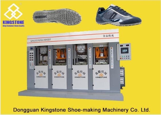 2/4 Stationen PVC Outsole/einzige Spritzen-Maschine 220T