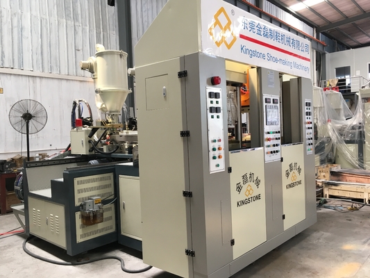 Schuh-einzige Herstellungsmaschine PVCs TPR TPU TR mit Station 2