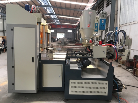 Stationen automatischer vertikaler Gummi-TPU TR der PVC-Schuh-einzige Einspritzungs-Maschinen-2