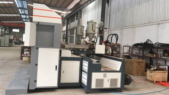Stations-Sicherheits-Schuh-einzige Herstellungsmaschine der Energieeinsparungs-vier mit Servomotor