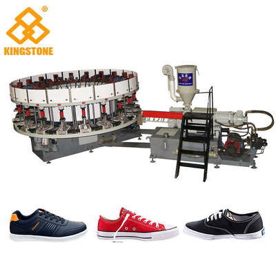 Sondern Sie/Doppelt-Farbsohlen PVC-Schuhe aus, die Maschine für Turnschuh Outsoles-Winter-Schuhe herstellen