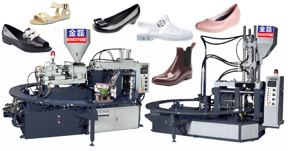 PLC-Plastikschuhe, die Maschine, automatische Plastikspritzen-Maschine herstellen