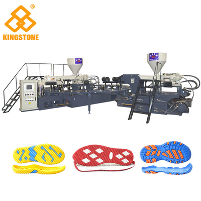 Plastik-/Segeltuch-Schuh-einzige Herstellungsmaschine 10/12 Stationen mit 2 Jahren Garantie-