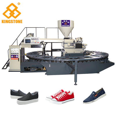 Das 20 Stations-Servosystem PVC beschuht die Herstellung der Maschine für Sport-Schuhe Lasure-Schuhe