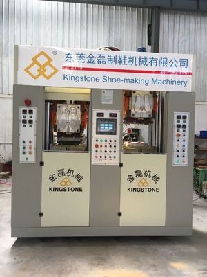 Stations-Sicherheits-Schuh-einzige Herstellungsmaschine der Energieeinsparungs-vier mit Servomotor