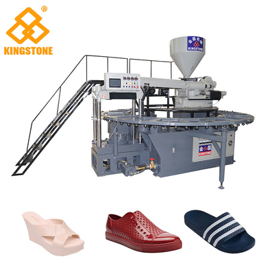 110-150 Schuh der Paar-/Stunde, der Fertigungsstraße die Plastikpantoffel-Schuhe herstellen Maschine herstellt