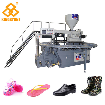 Kristallplastikschuhe mit einen Farbe-PVCs, die Maschine mit Öldruck-Schaltplan herstellen
