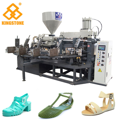 Vertikale Schraube PVC-Schaum-Spritzen-Maschine, Plastik-Chappal, das Maschine herstellt