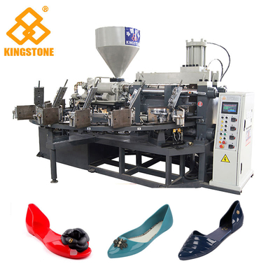 Einzelne Farbdamen gelieren Einspritzungs-Geschwindigkeit Schuhsandalen Produktionsmaschine-10Cm/S