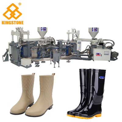 ARBEITSKRAFT-Stiefel-Doppelspritzen-Maschinen-Drehart des Regen-/Wasser-Stiefel-/Gumboot/Mineral