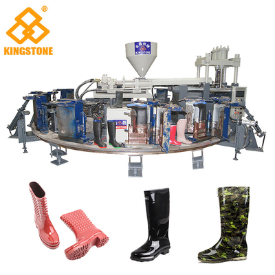 Farbstiefel-Spritzen-Maschine 12 Stations-1/2, Gumboots, das Maschine herstellt