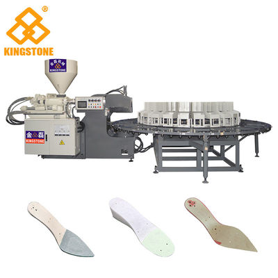 12/16/20/24 stationiert Drehspritzen-Maschine Einlegesohle der Lederschuhe pp. mit schneller Produktions-Rate