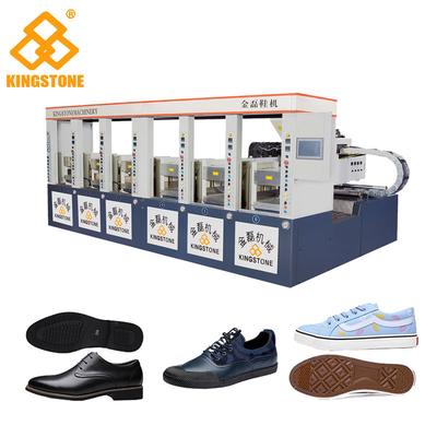 Automatische einzige Spritzen-Gummimaschine für Winter lädt Mann-Sport-Schuhe auf