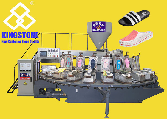 Automatische Plastikspritzen-Maschine für PVC-Pantoffel-Sandalen