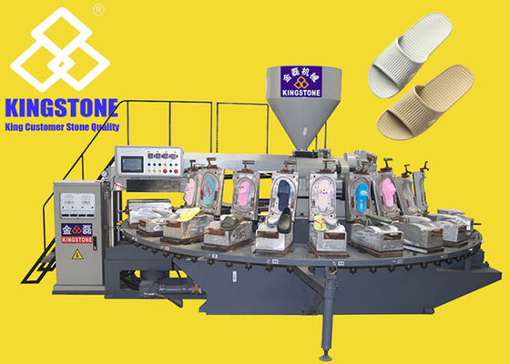 Automatische Plastikspritzgussmaschine für PVC Flip Flop Chappal