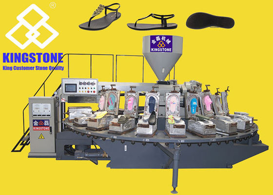 Drehluft-Schlag-Spritzgussmaschine für Gummipantoffel