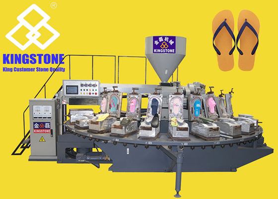 Plastik- PVC-Luft-Schlag Gummi-Chappal Flip Flop Making Machine