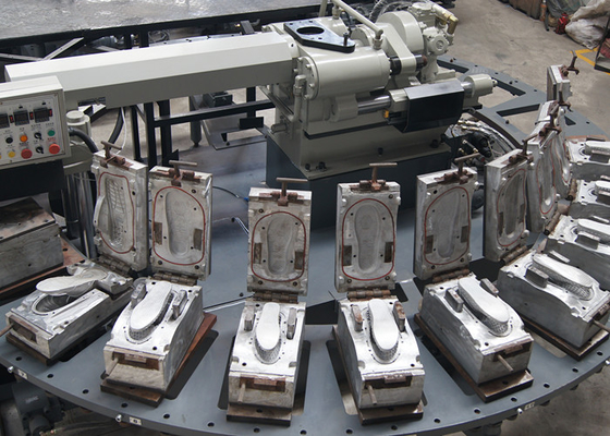 Plastik- PVC-Luft-Schlag Gummi-Chappal Flip Flop Making Machine