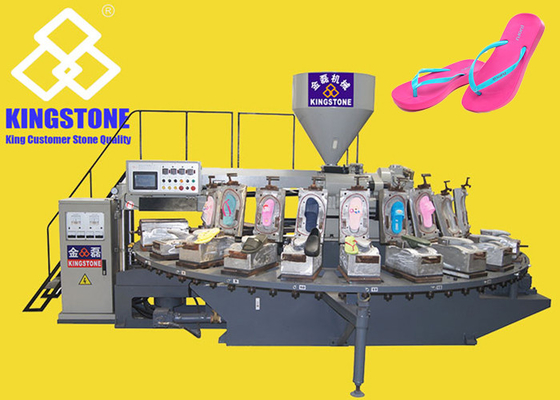24 Maschine Stations-Luft-Schlag PVCs Flip Flop Rubber Slipper Making