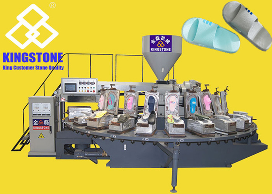 180 Paare/Stunde Servo-Steuerung TPR Plastikschuh-Spritzen-Maschine
