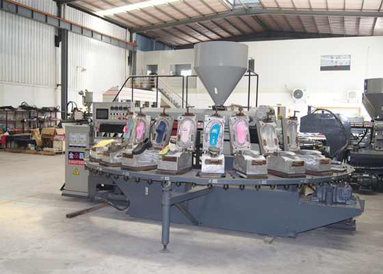 24 Stationen Flip-Schuhsohlenmaschine und Form-Flip-Flop