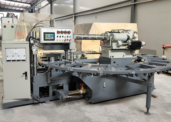 Plastikspritzgussmaschine der Drehtabellen-25.5KW für Lagerschwelle