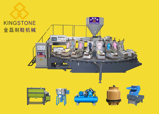 Automatische Plastikpantoffel-Spritzgussmaschine-vollständig Satz-Linie