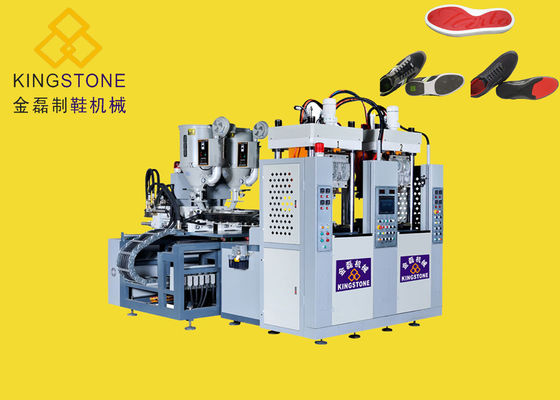 2/4 Stationen PVC Outsole/einzige Spritzen-Maschine 220T