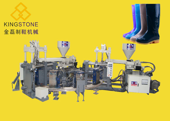 12 / 16 Stations-Drehtabellen-Sicherheits-Schuhe, die Maschine automatisch herstellen