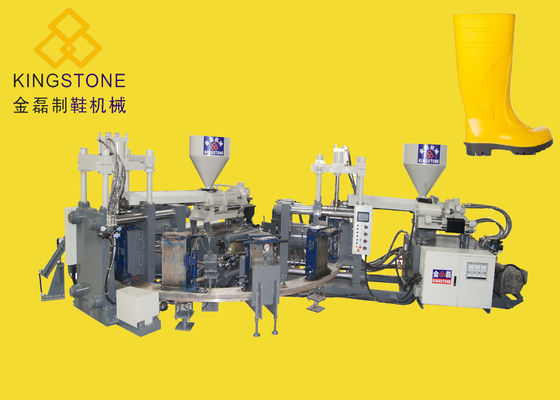 Drehstiefel verdoppeln Stationen der Farbspritzgussmaschine-12