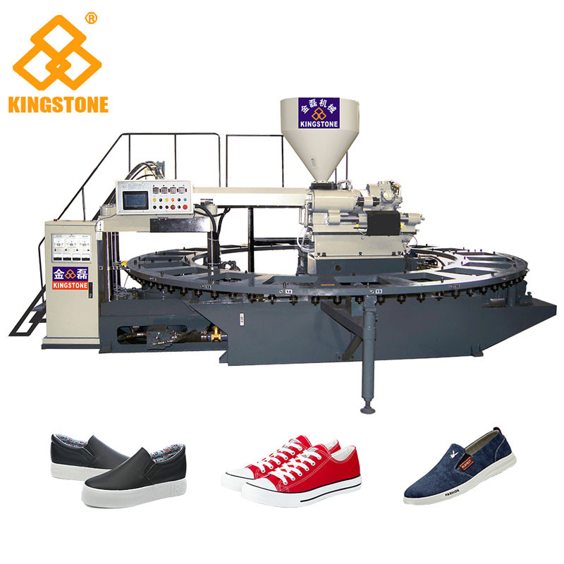 Das 20 Stations-Servosystem PVC beschuht die Herstellung der Maschine für Sport-Schuhe Lasure-Schuhe
