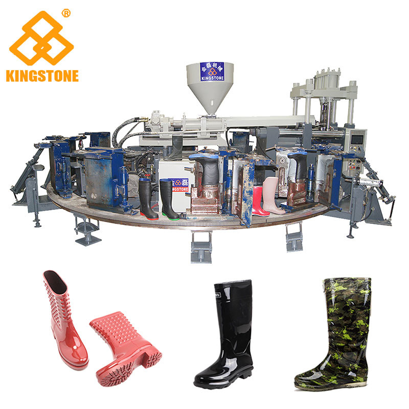 Farbstiefel-Spritzen-Maschine 12 Stations-1/2, Gumboots, das Maschine herstellt