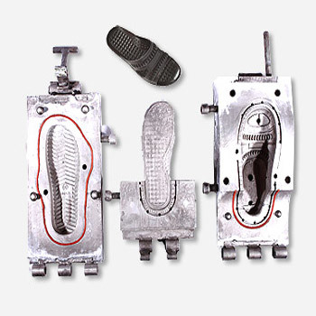 Monofarbpantoffel-PVC-Spritzen für Sport beschuht Outsoles/Aluminiumstahl