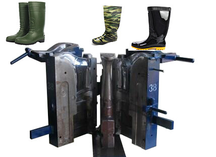 PVC-Regen-Stiefel-Form-Schuh-einzige Form Farbe 800 Kilogramm 1/2 Plastik-für Sicherheits-Stiefel-Form-Hersteller